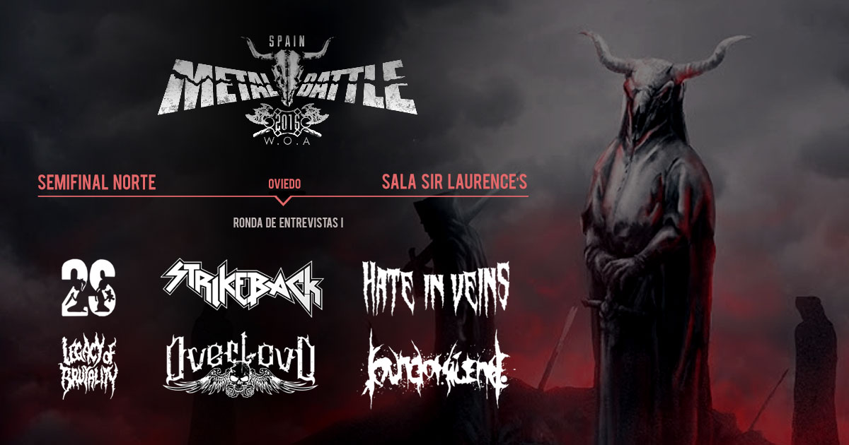 Semifinal Norte Metal Battle Spain: Ronda de entrevistas I