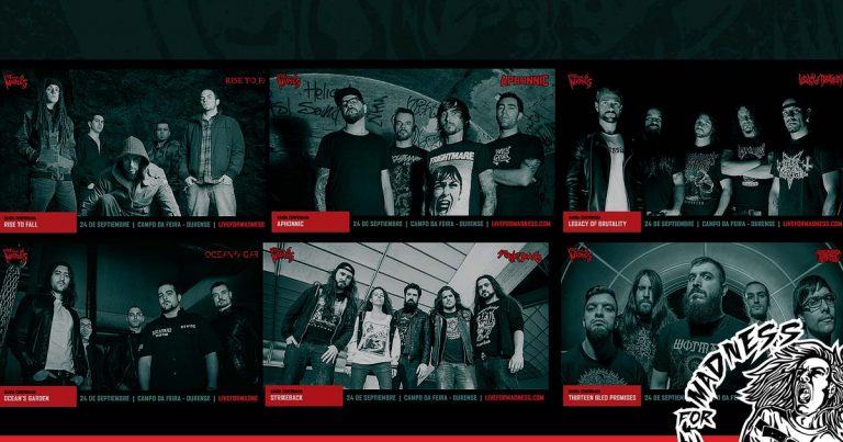 Entrevista con todos los grupos del Live For Madness Metal Fest 2016