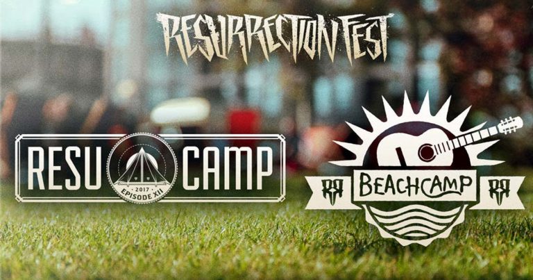 El Resurrection Fest abre la veda de su Resucamp y presenta el Beachcamp