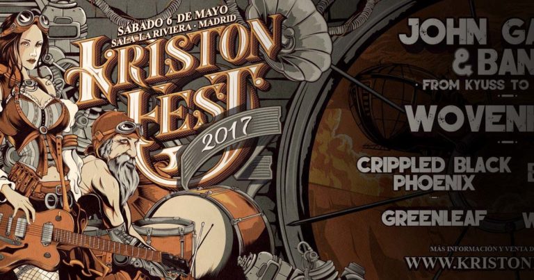 Horarios y últimos detalles del Kristonfest, 6 de mayo en Madrid